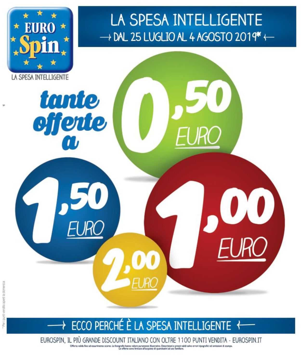 EURO Spin Volantino dal 25/07/2019