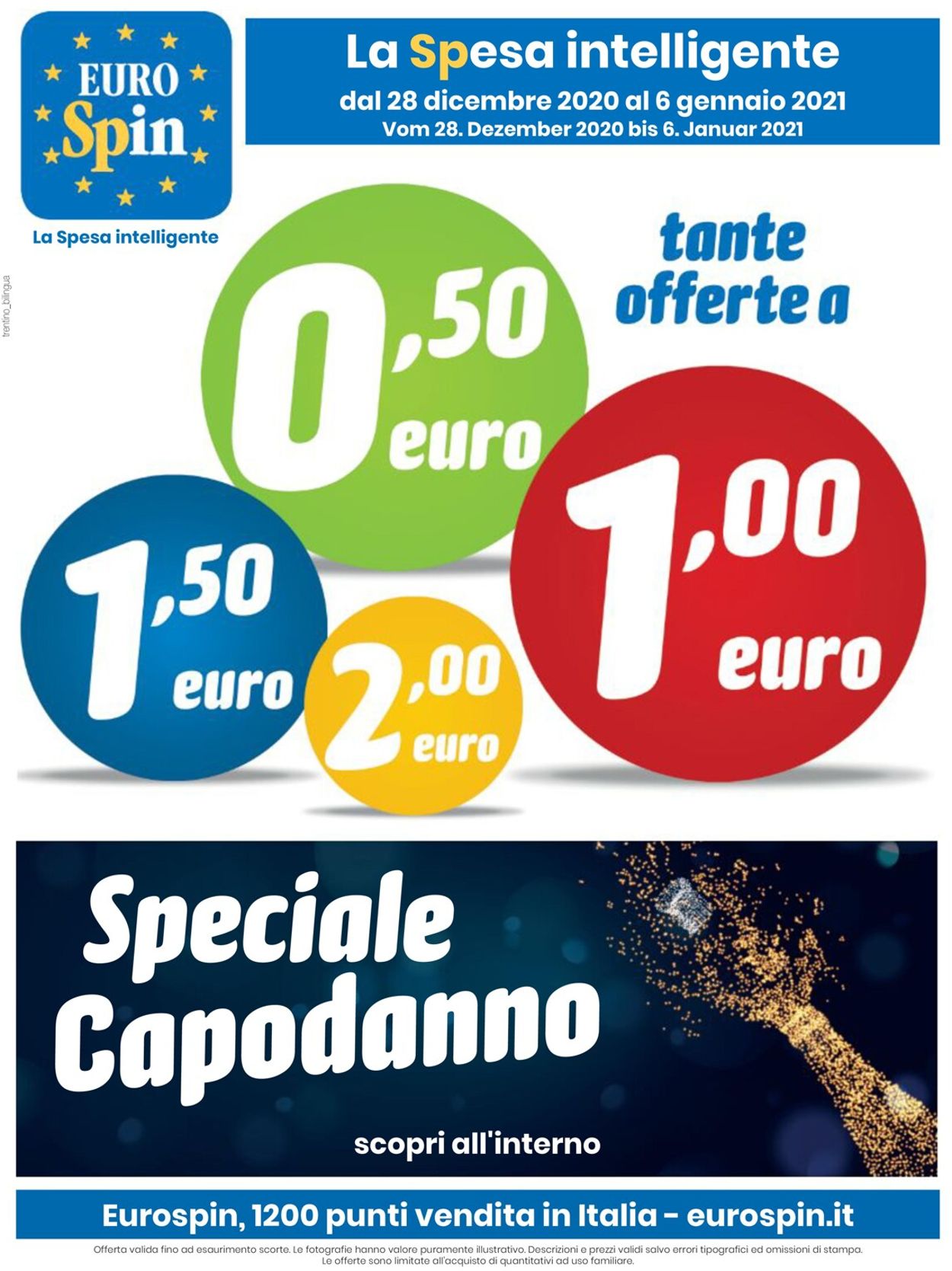EURO Spin Volantino dal 28/12/2020