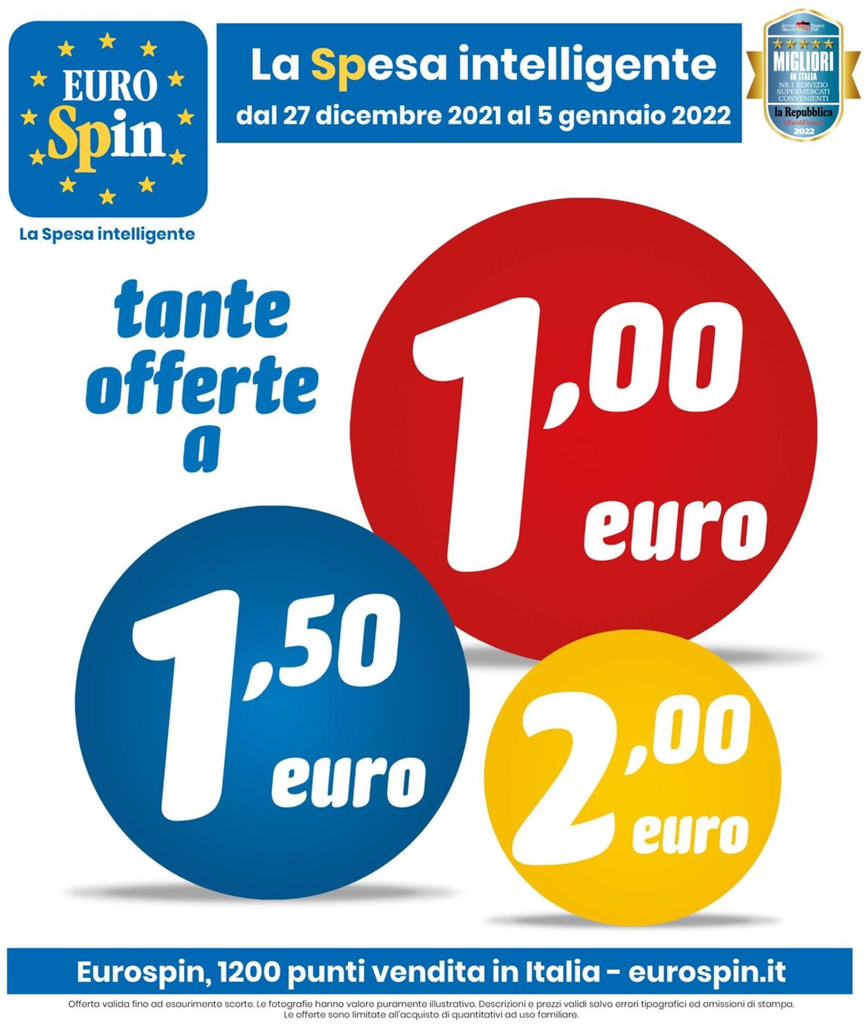 EURO Spin Volantino dal 27/12/2021