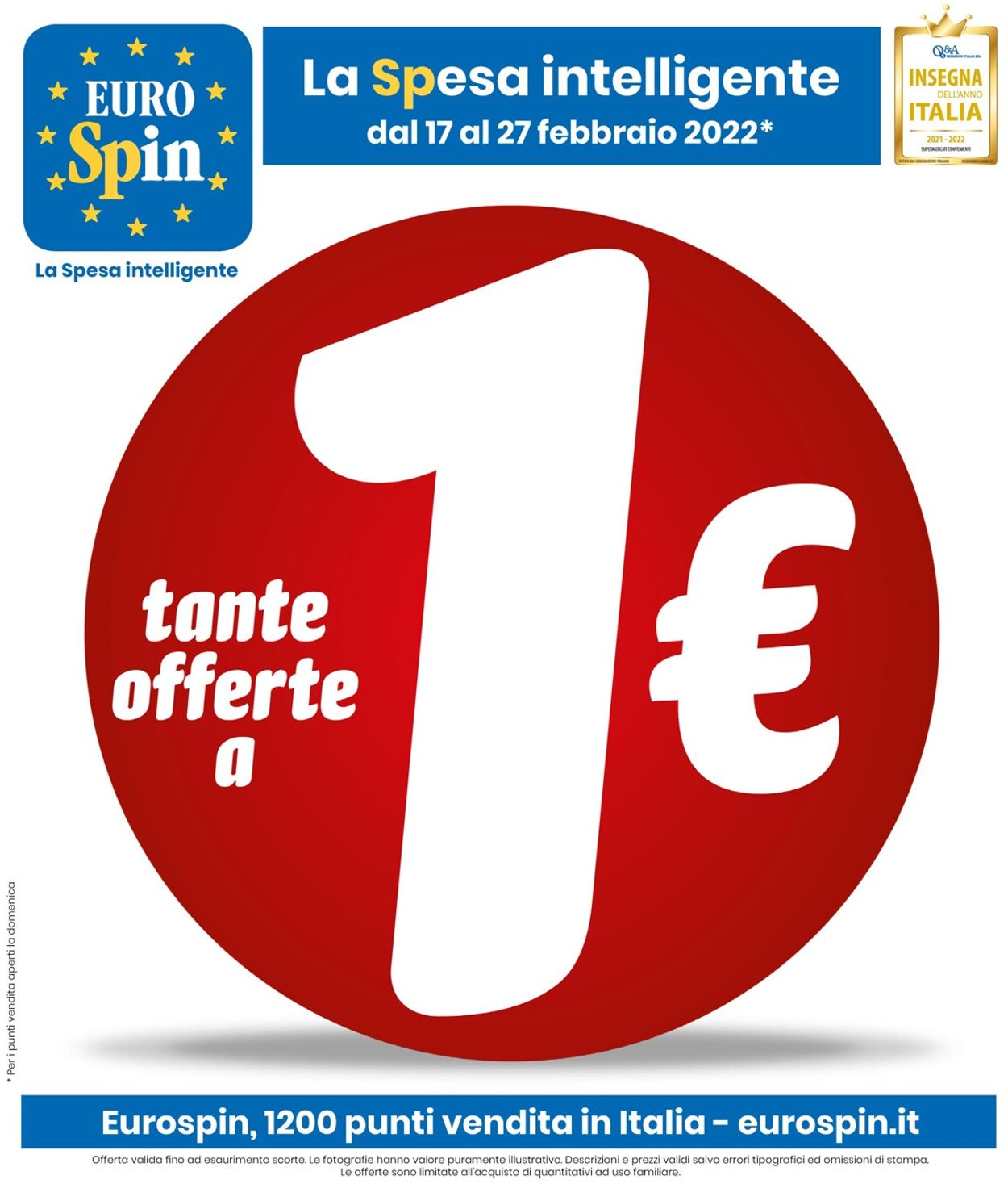 EURO Spin Volantino dal 17/02/2022