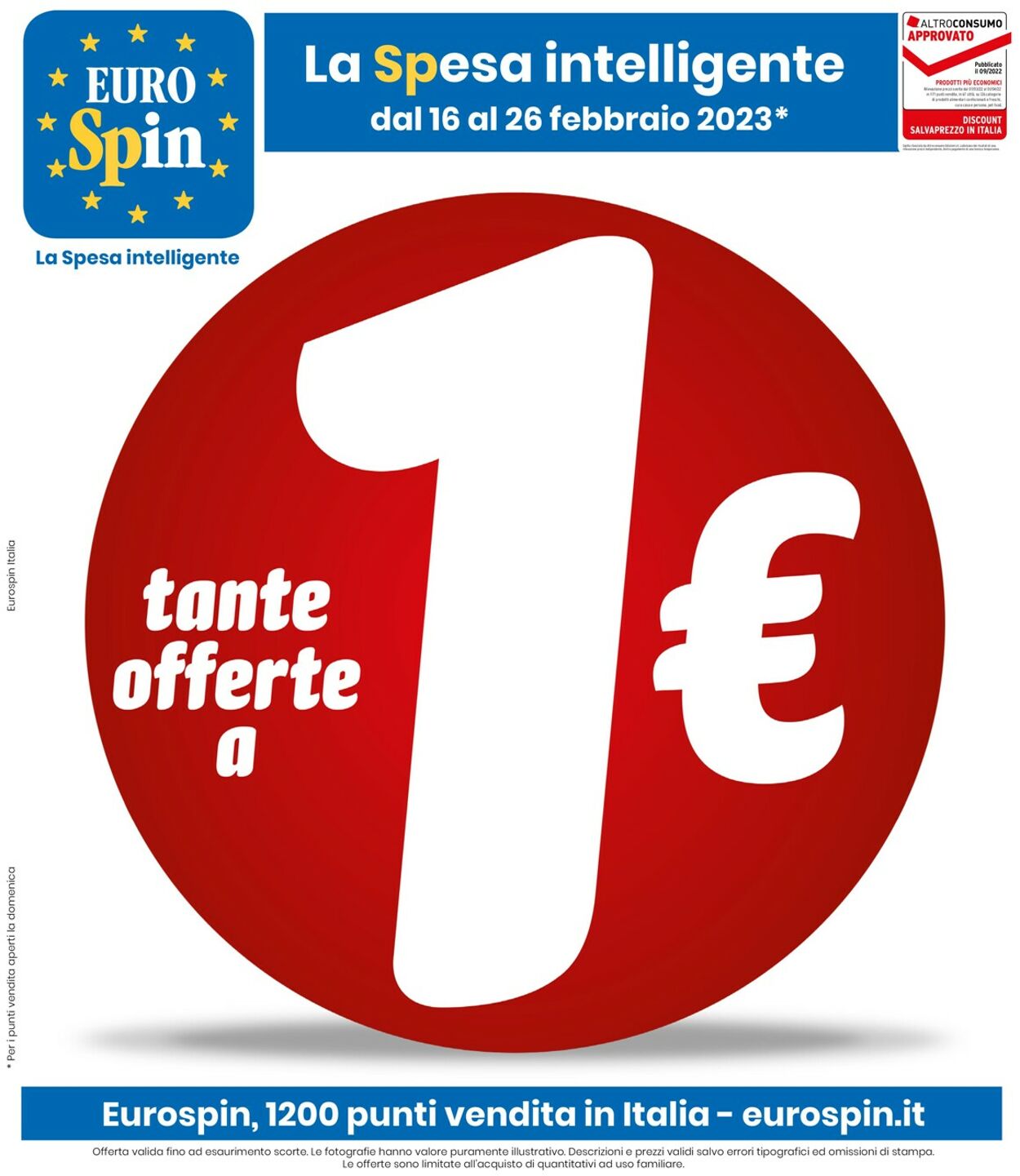 EURO Spin Volantino dal 16/02/2023