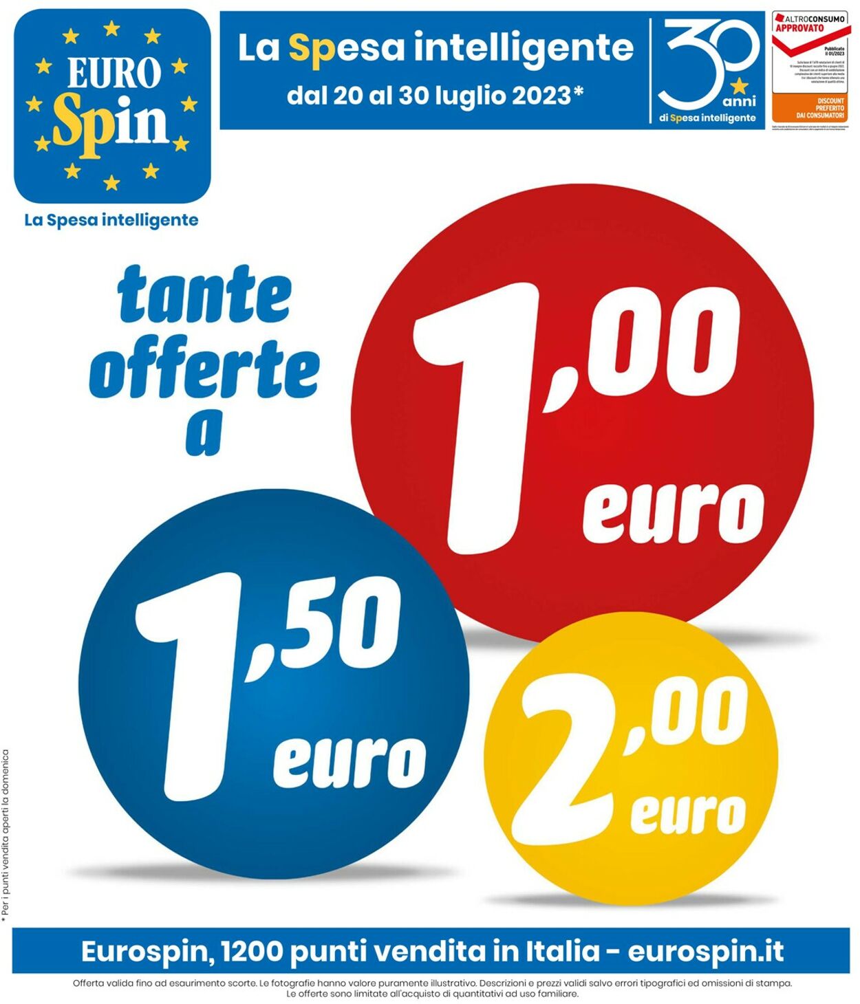 EURO Spin Volantino dal 20/07/2023