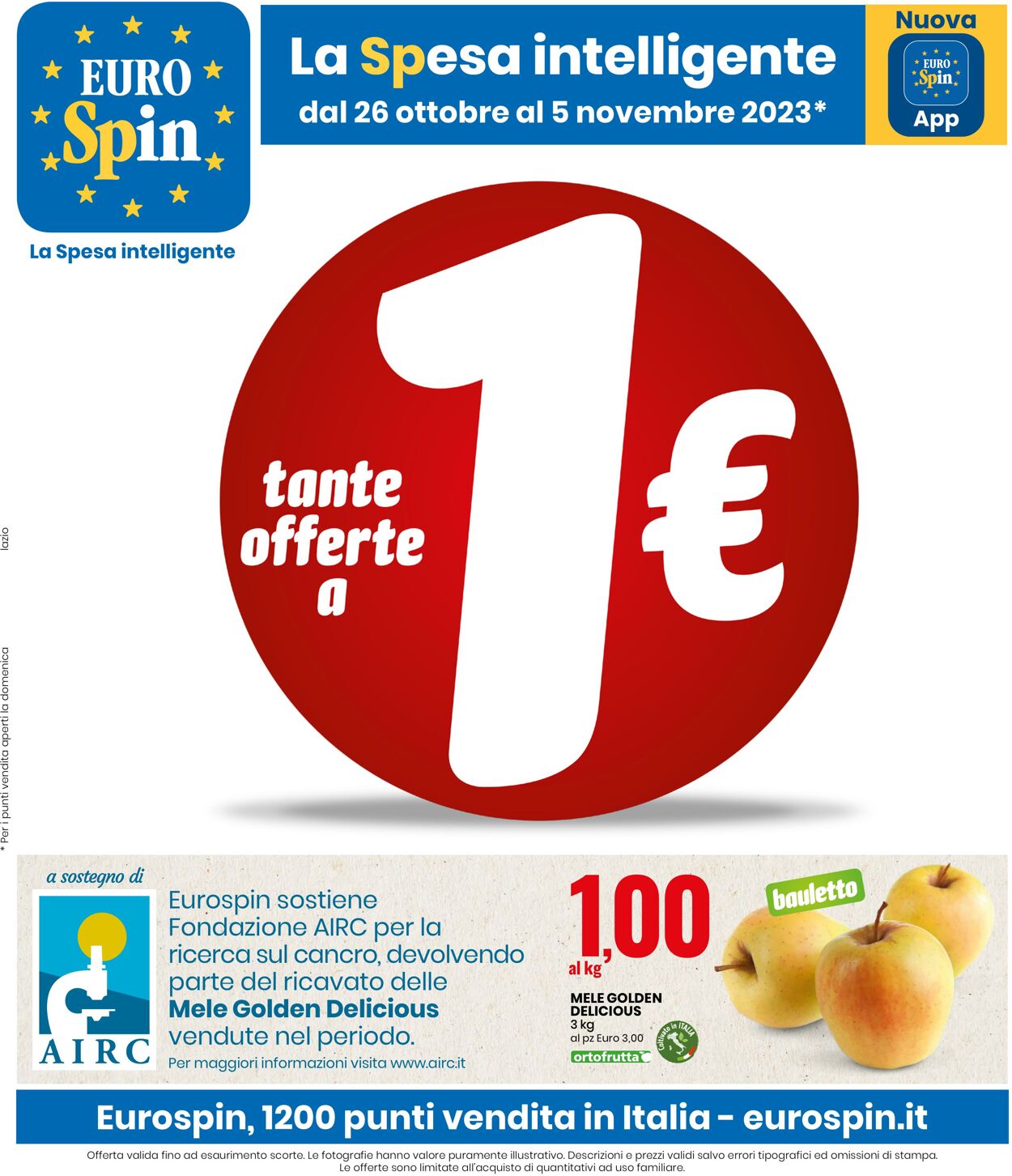 EURO Spin Volantino dal 19/10/2023