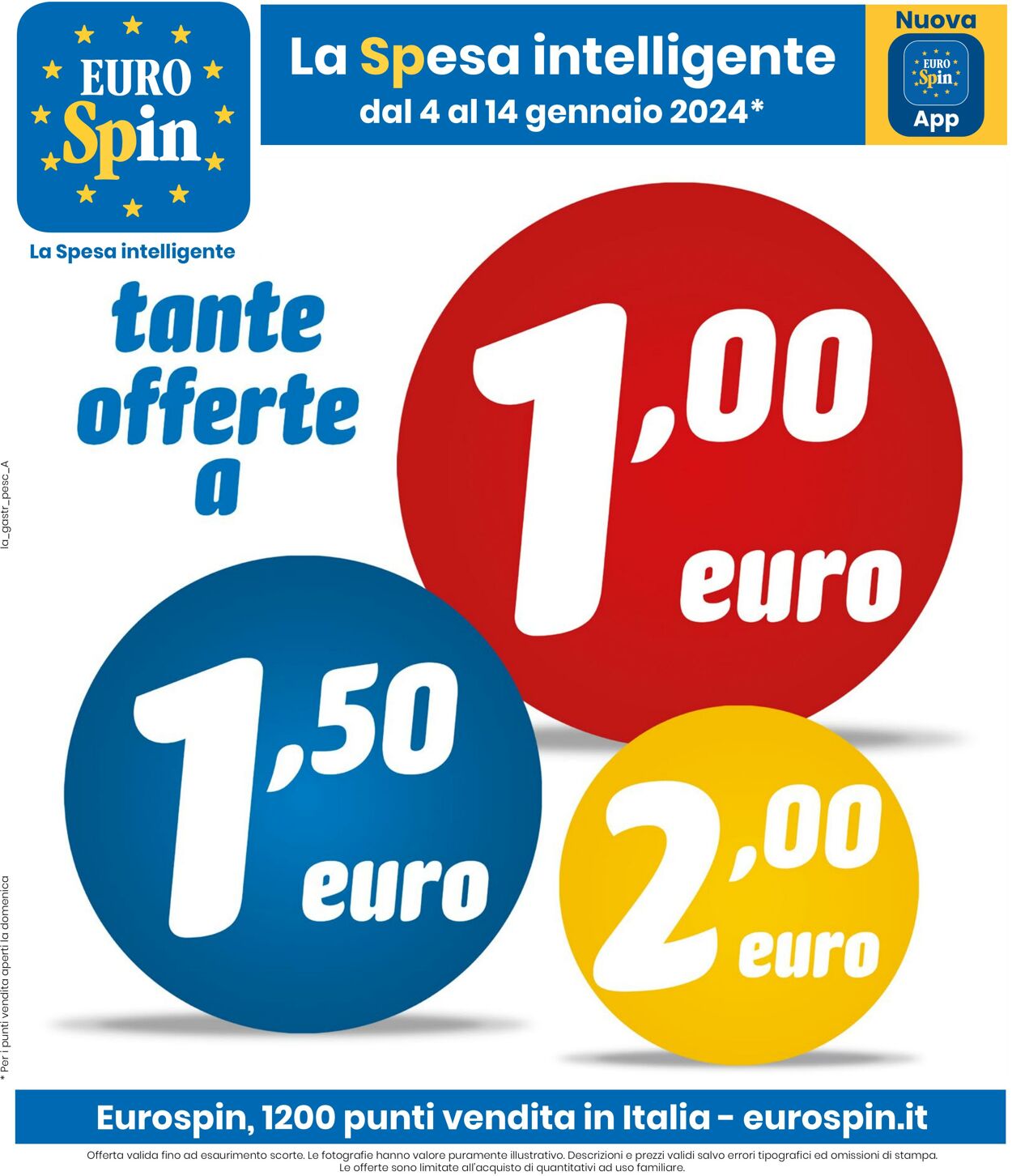 EURO Spin Volantino dal 30/12/2023