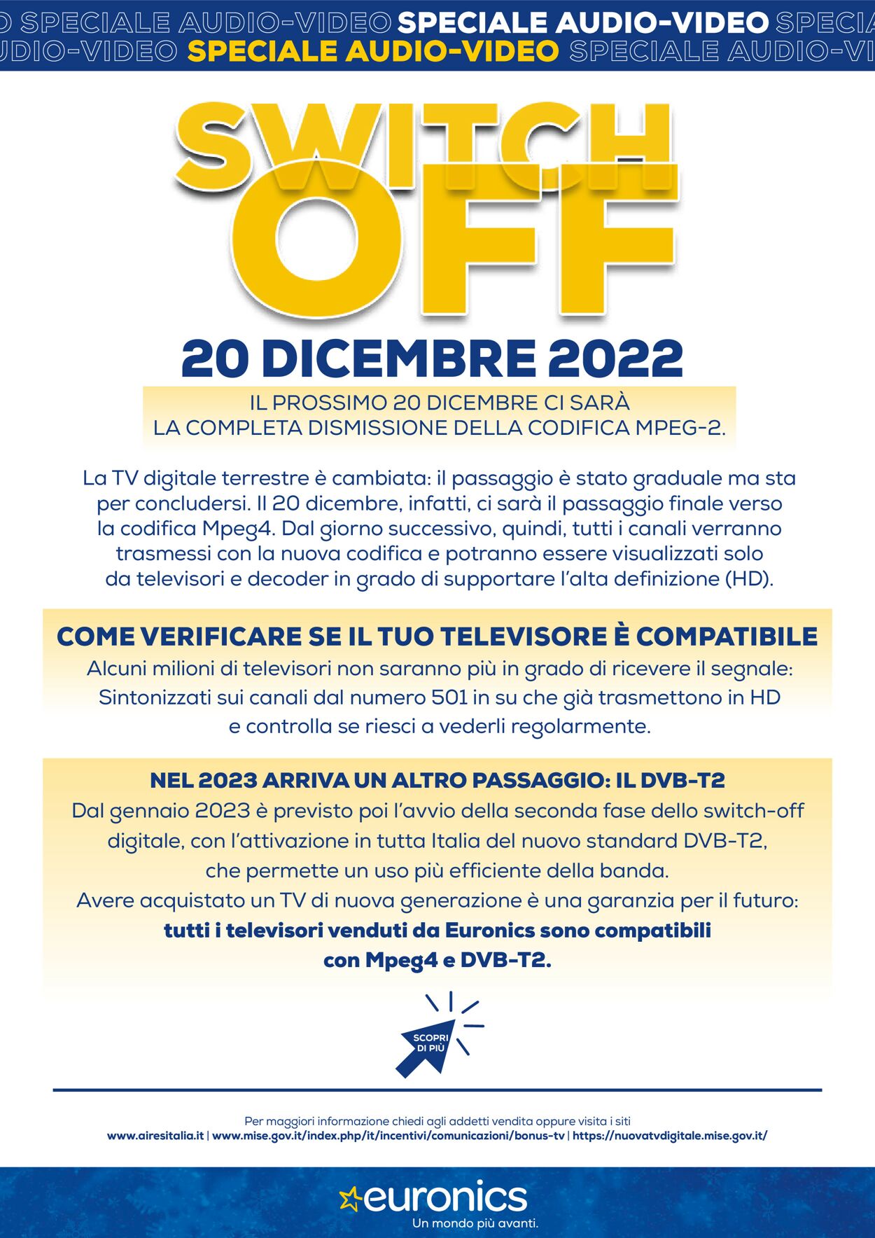 Euronics Volantino dal 08/12/2022
