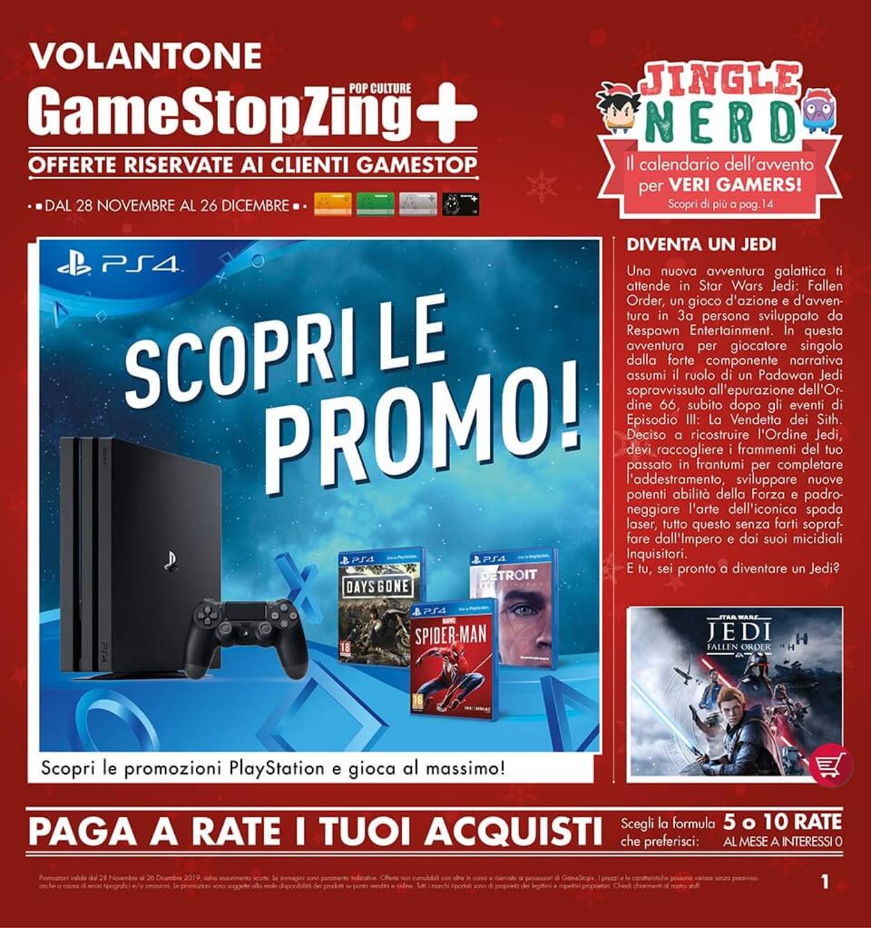 Gamestop Volantino dal 28/11/2019