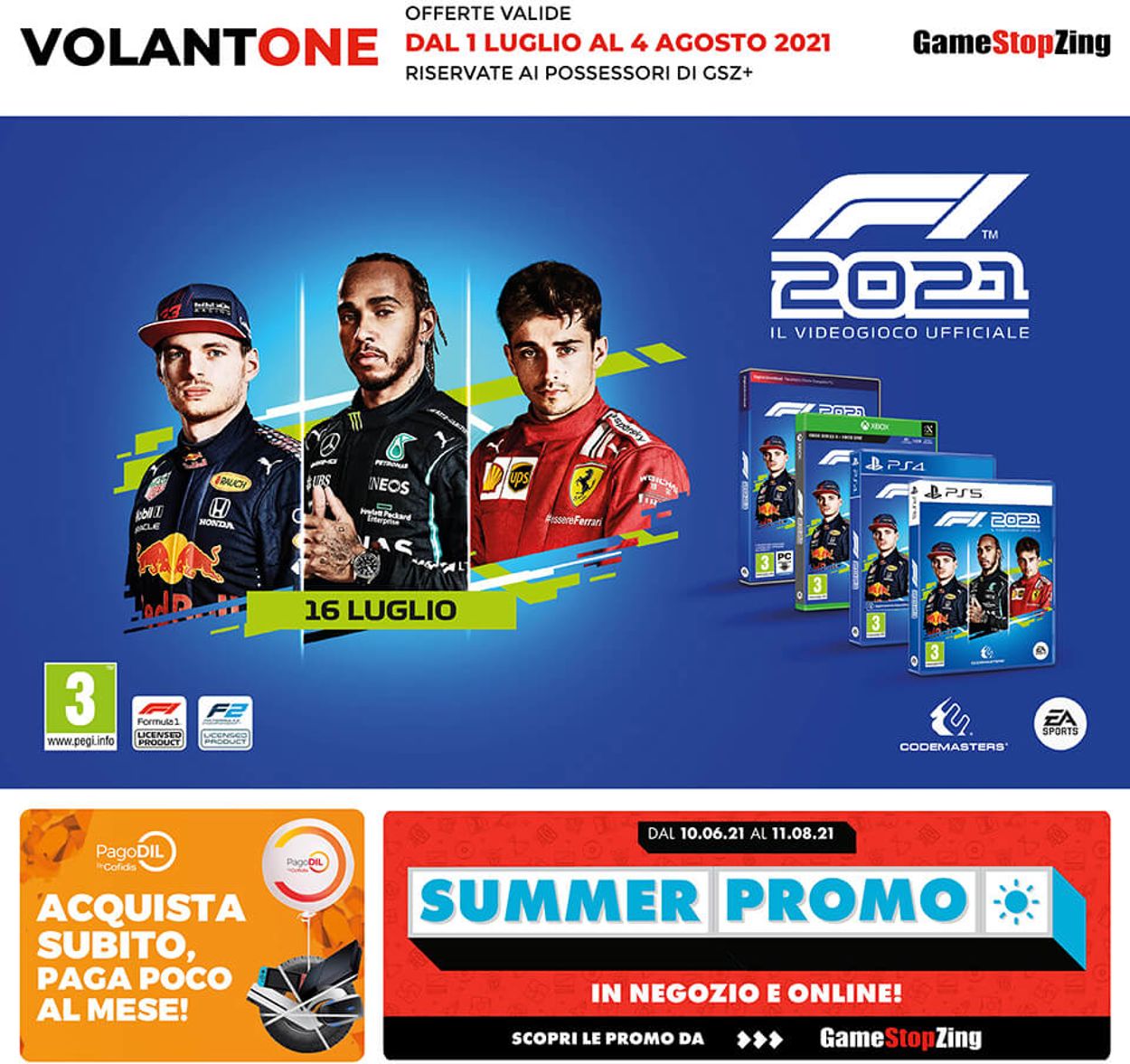 Gamestop Volantino dal 01/07/2021