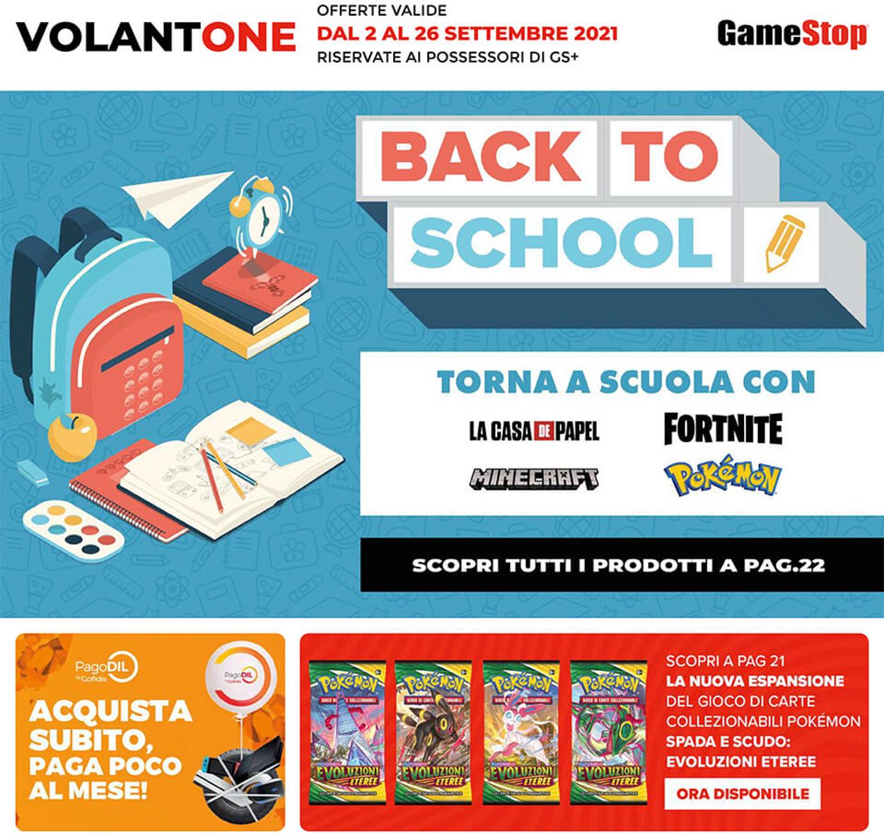Gamestop Volantino dal 02/09/2021