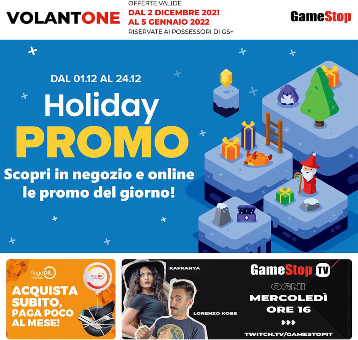 Gamestop Volantino dal 02/12/2021