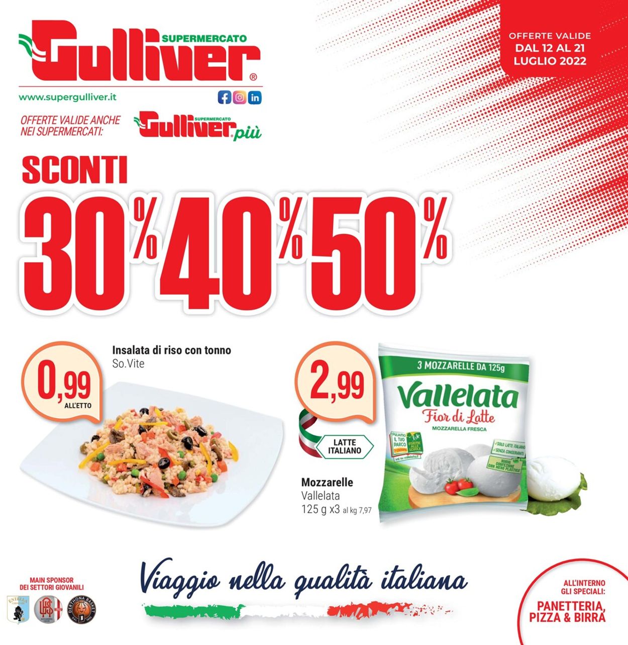 Gulliver Volantino dal 12/07/2022
