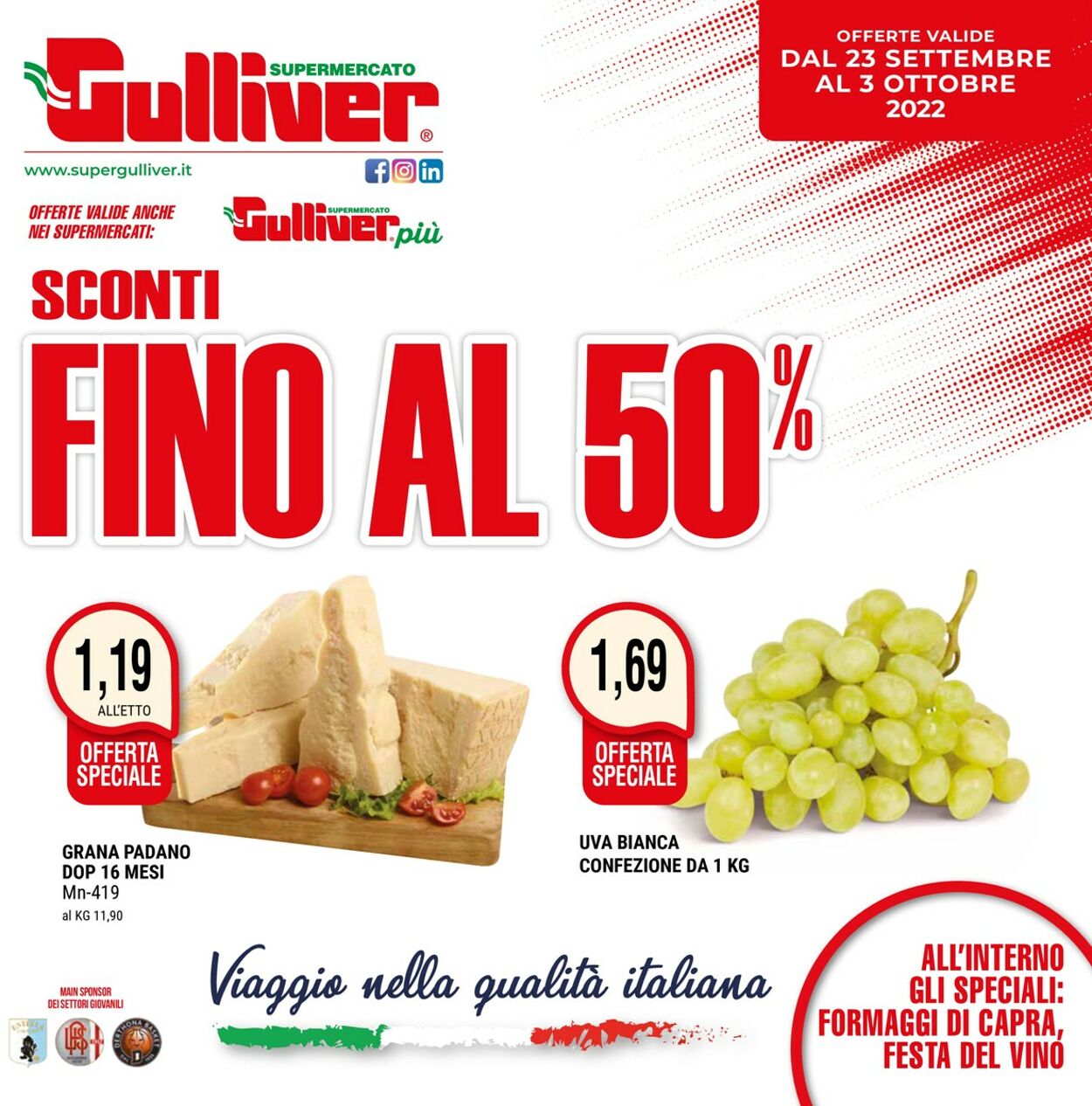 Gulliver Volantino dal 23/09/2022