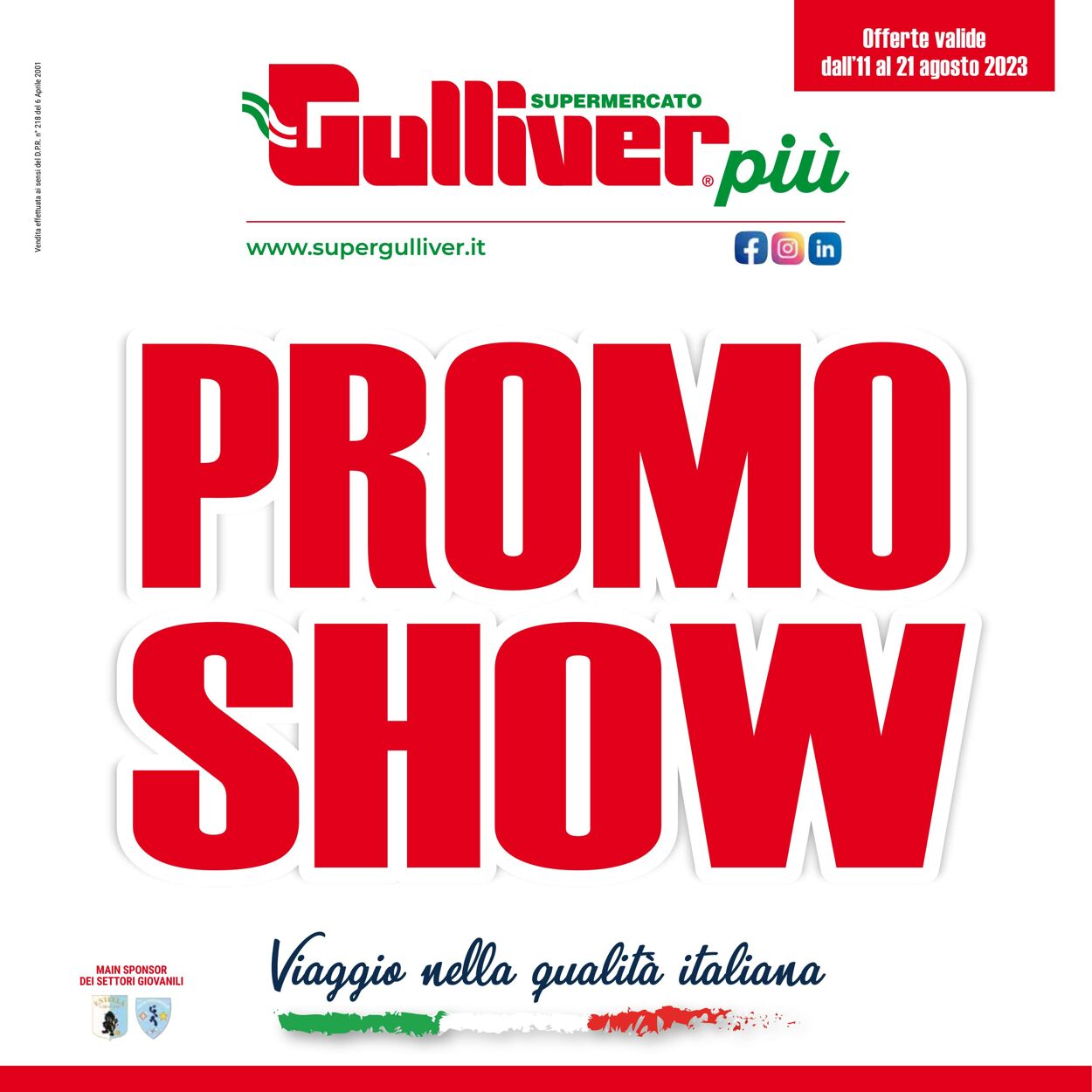 Gulliver Volantino dal 11/08/2023