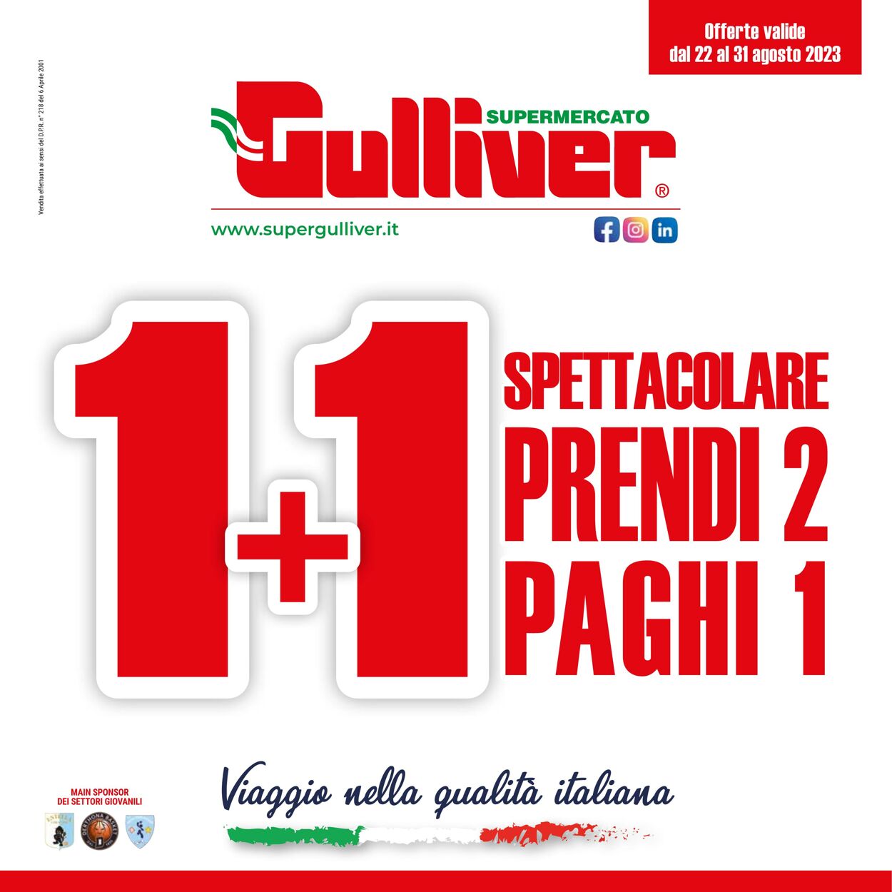 Gulliver Volantino dal 22/08/2023