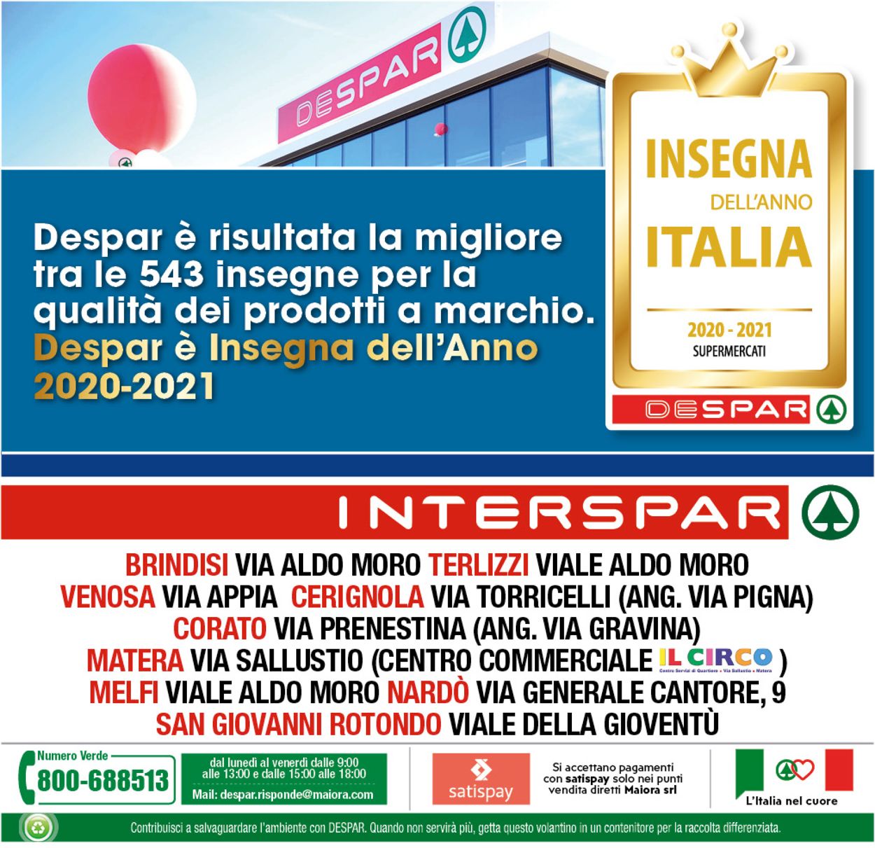 Interspar Volantino dal 28/01/2021