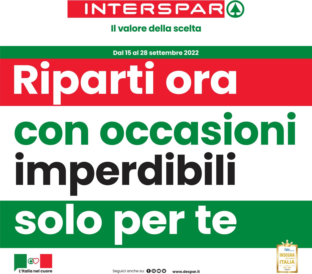 Interspar Volantino dal 15/09/2022