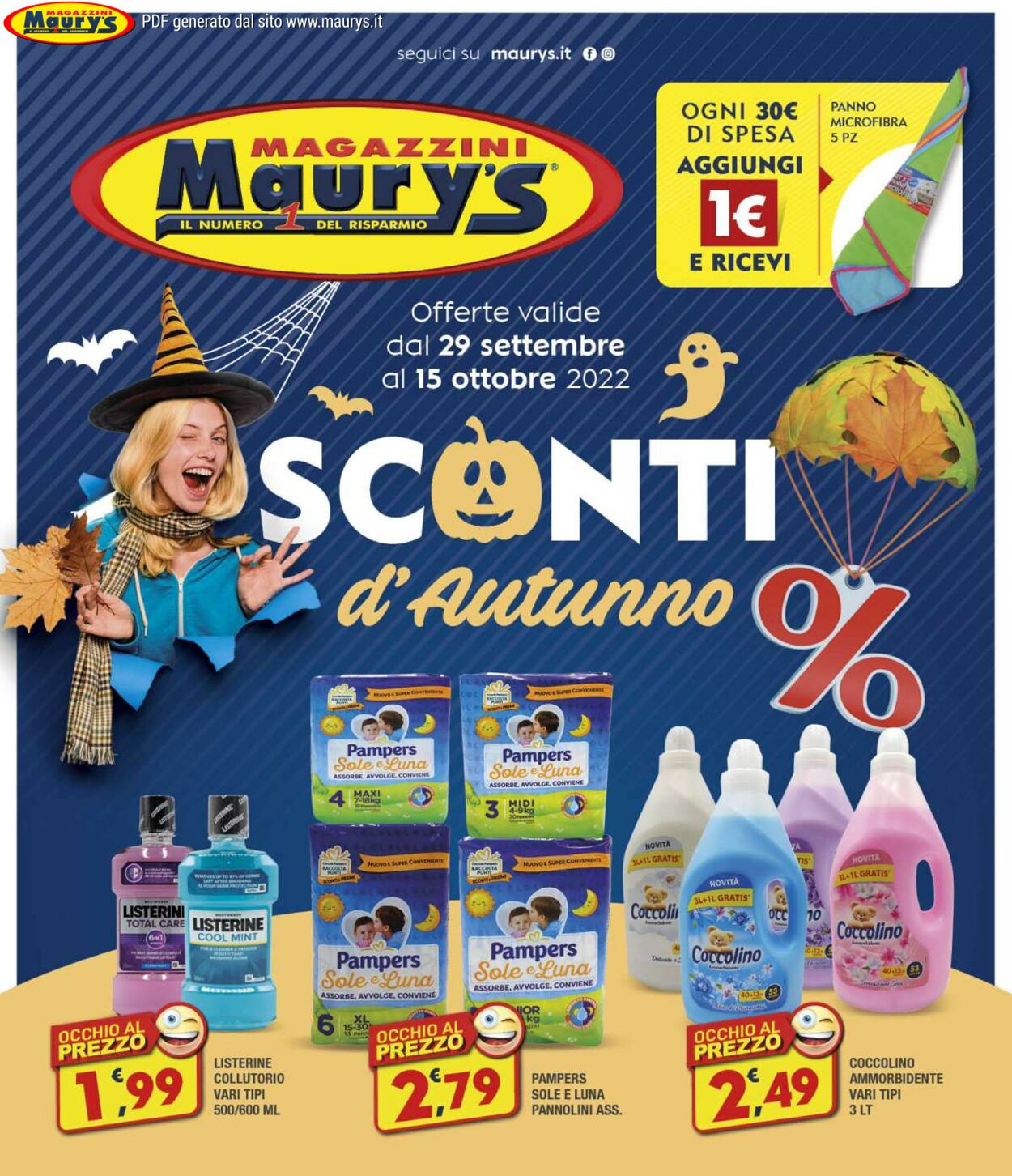 Maury's Volantino dal 29/09/2022