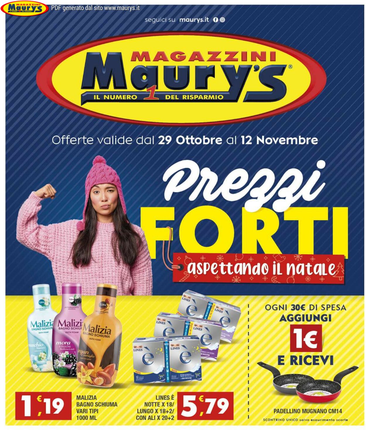 Maury's Volantino dal 29/10/2022