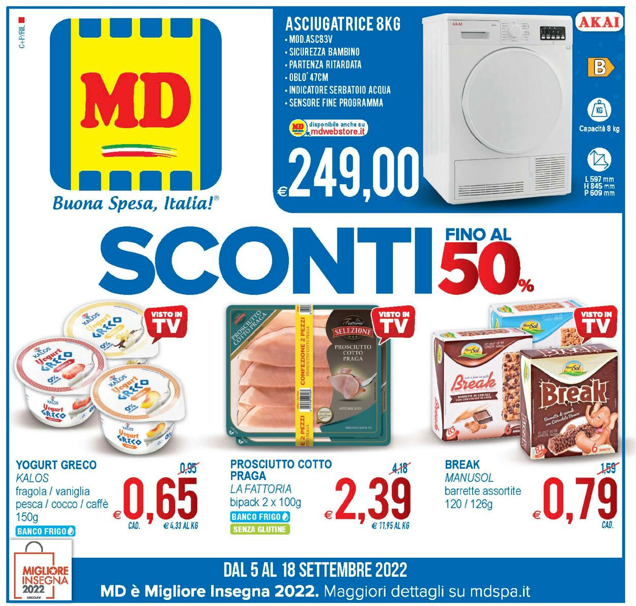 MD Discount Volantino dal 05/09/2022