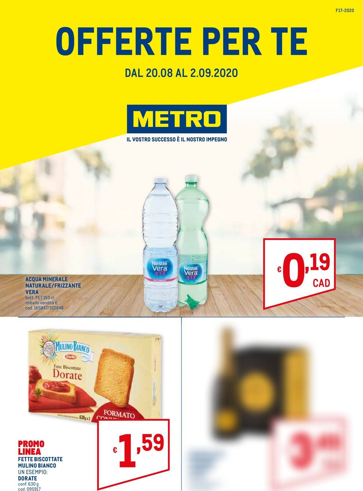Metro Volantino dal 20/08/2020