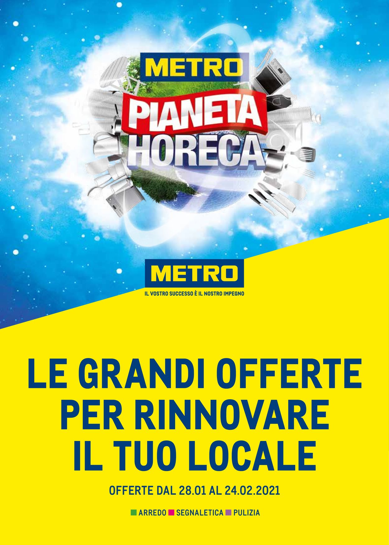 Metro Volantino dal 28/01/2021