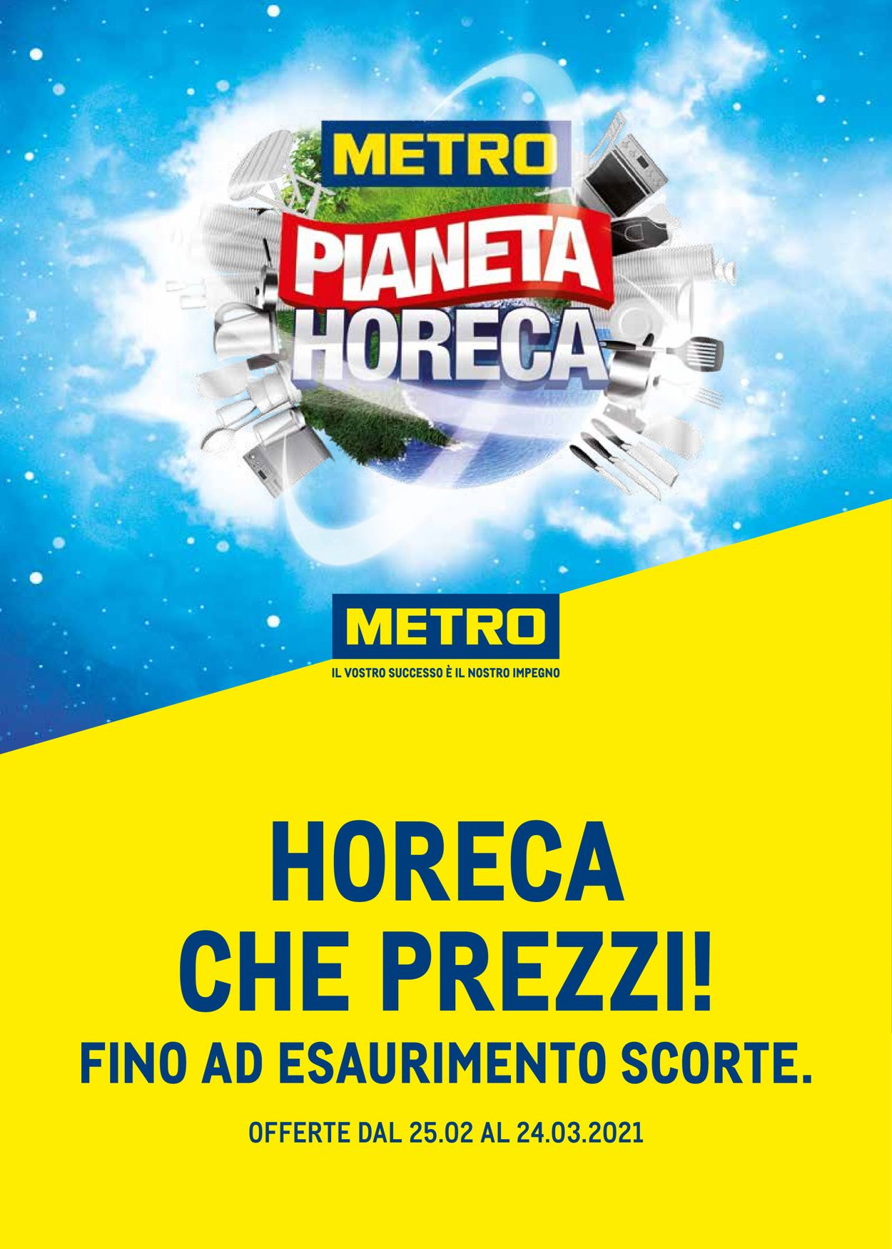 Metro Volantino dal 25/02/2021