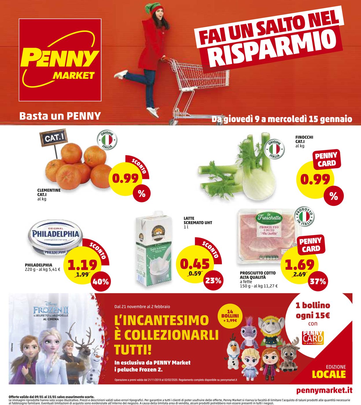 Penny Market Volantino dal 09/01/2020