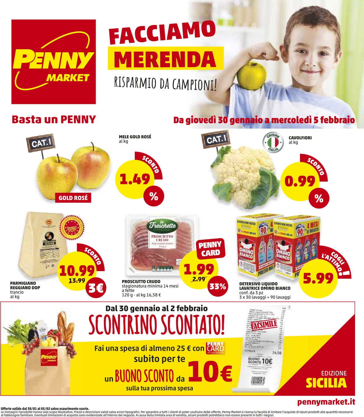 Penny Market Volantino dal 30/01/2020