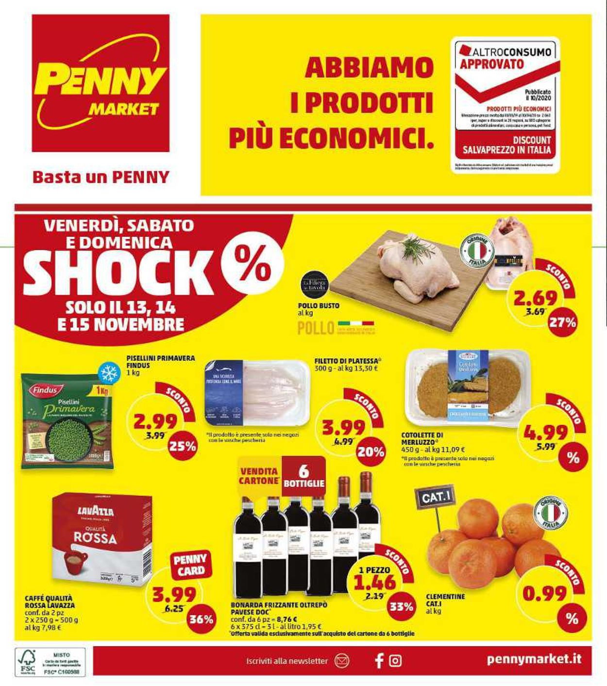 Penny Market Volantino dal 12/11/2020