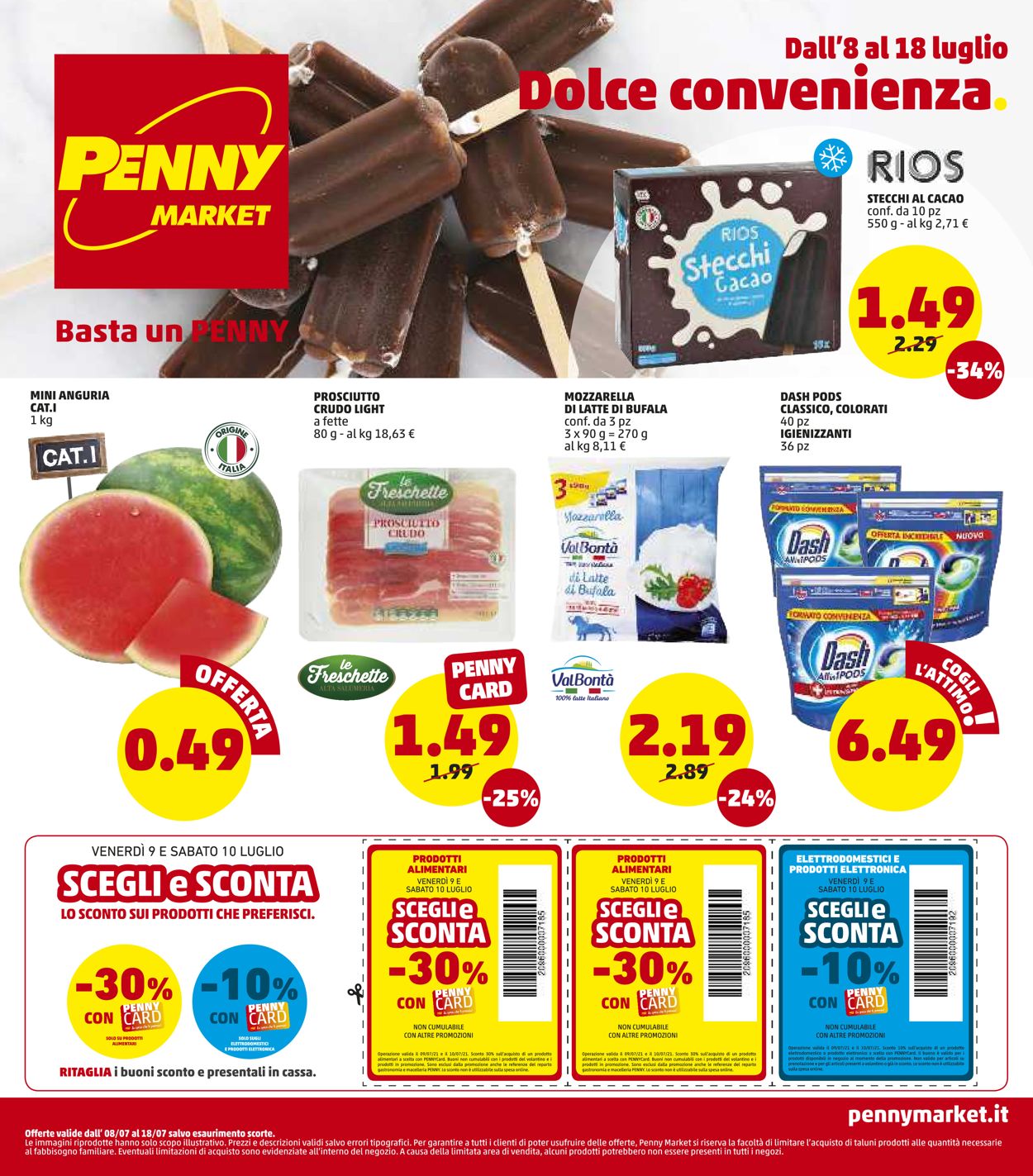 Penny Market Volantino dal 08/07/2021