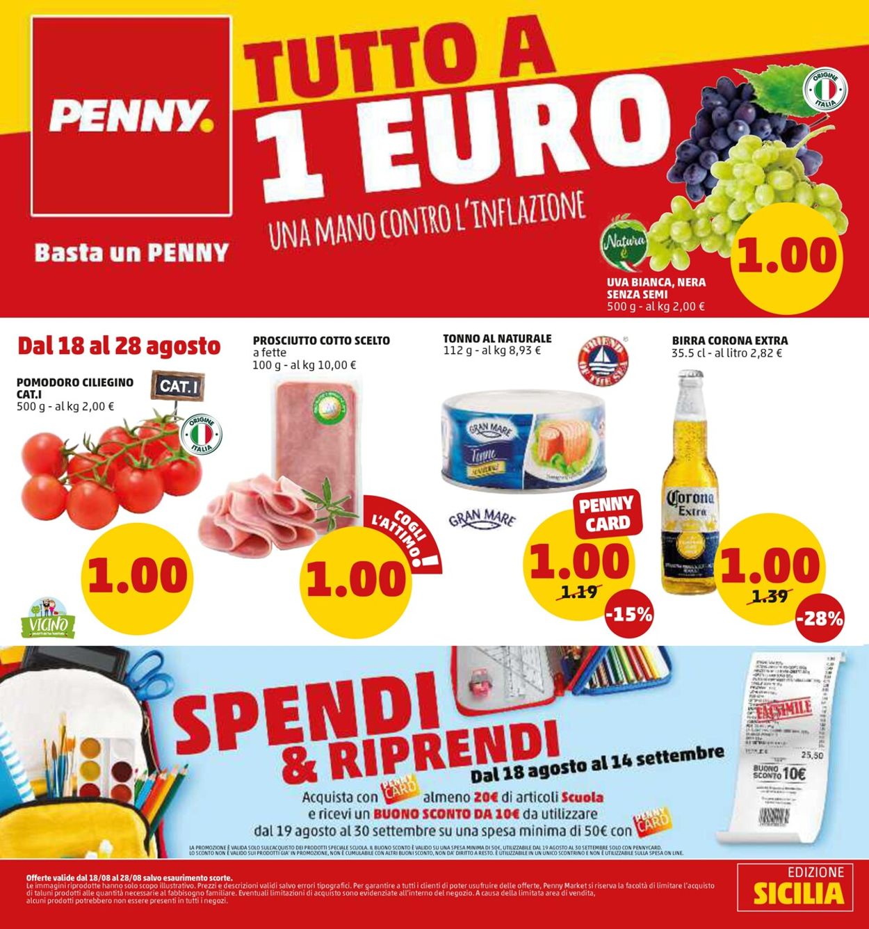 Penny Market Volantino dal 18/08/2022