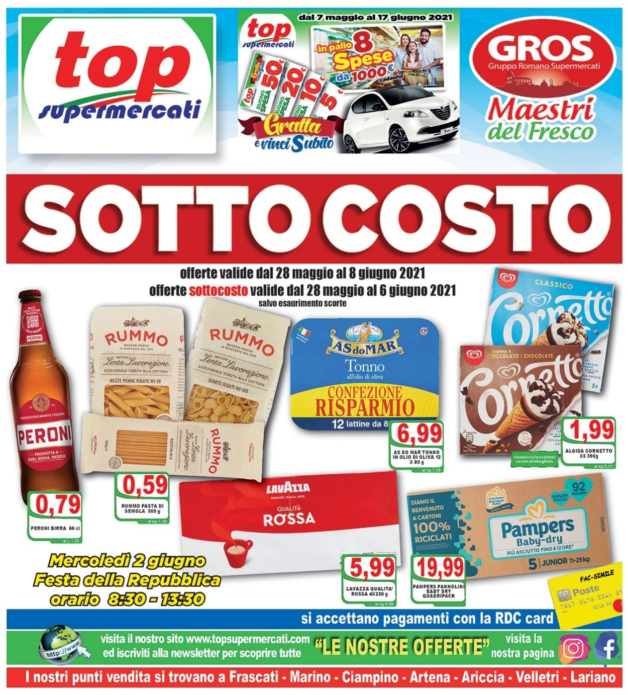 Top Supermercati Volantino dal 28/05/2021