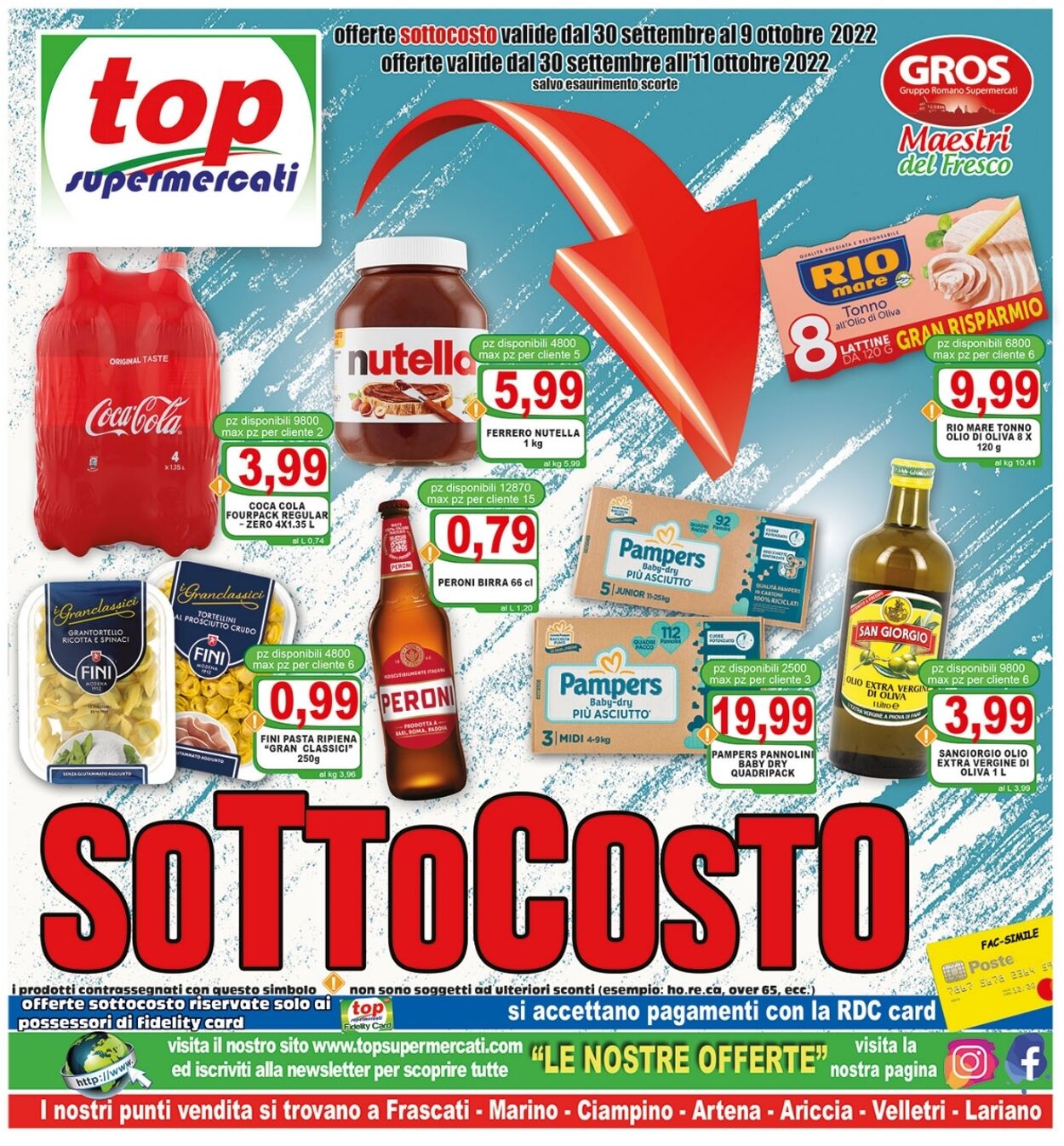 Top Supermercati Volantino dal 30/09/2022