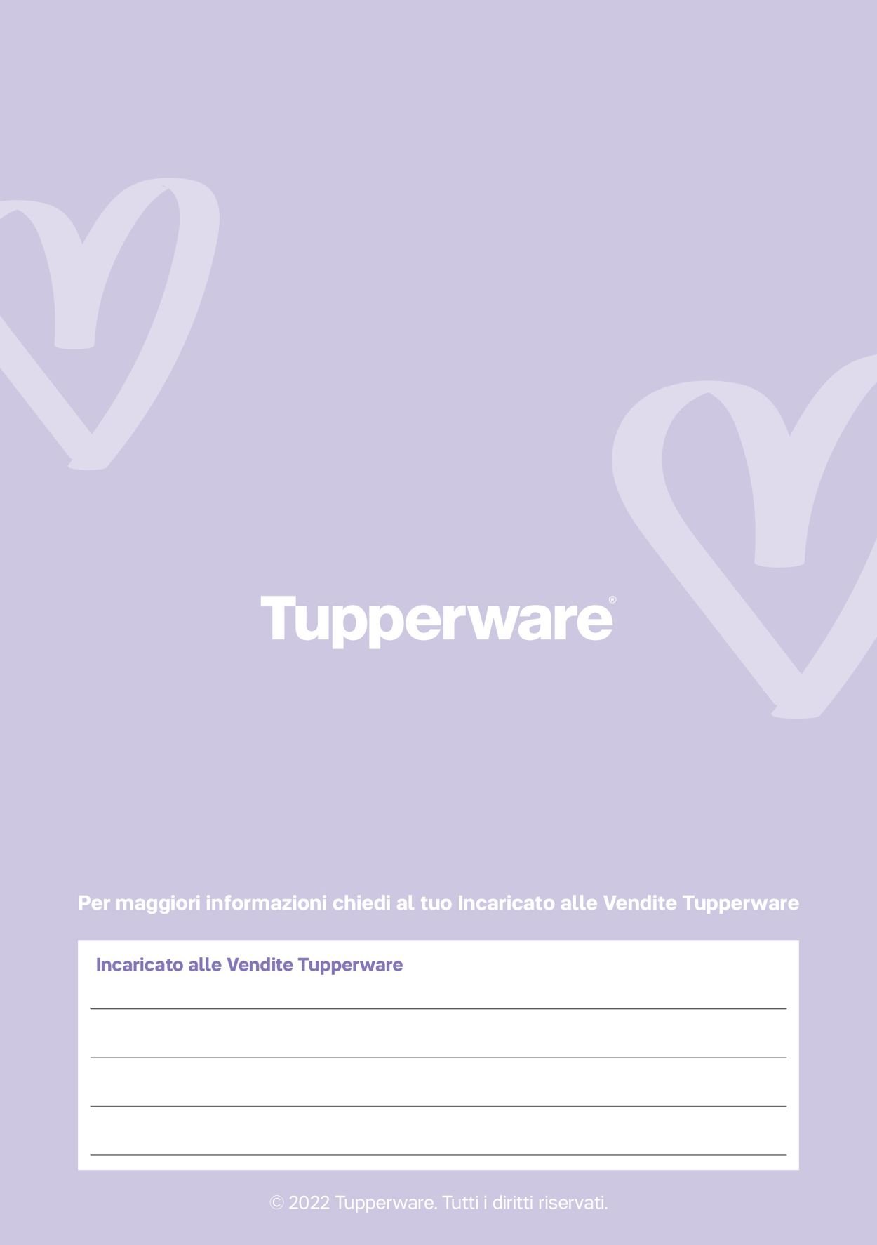 Tupperware Volantino dal 29/03/2022