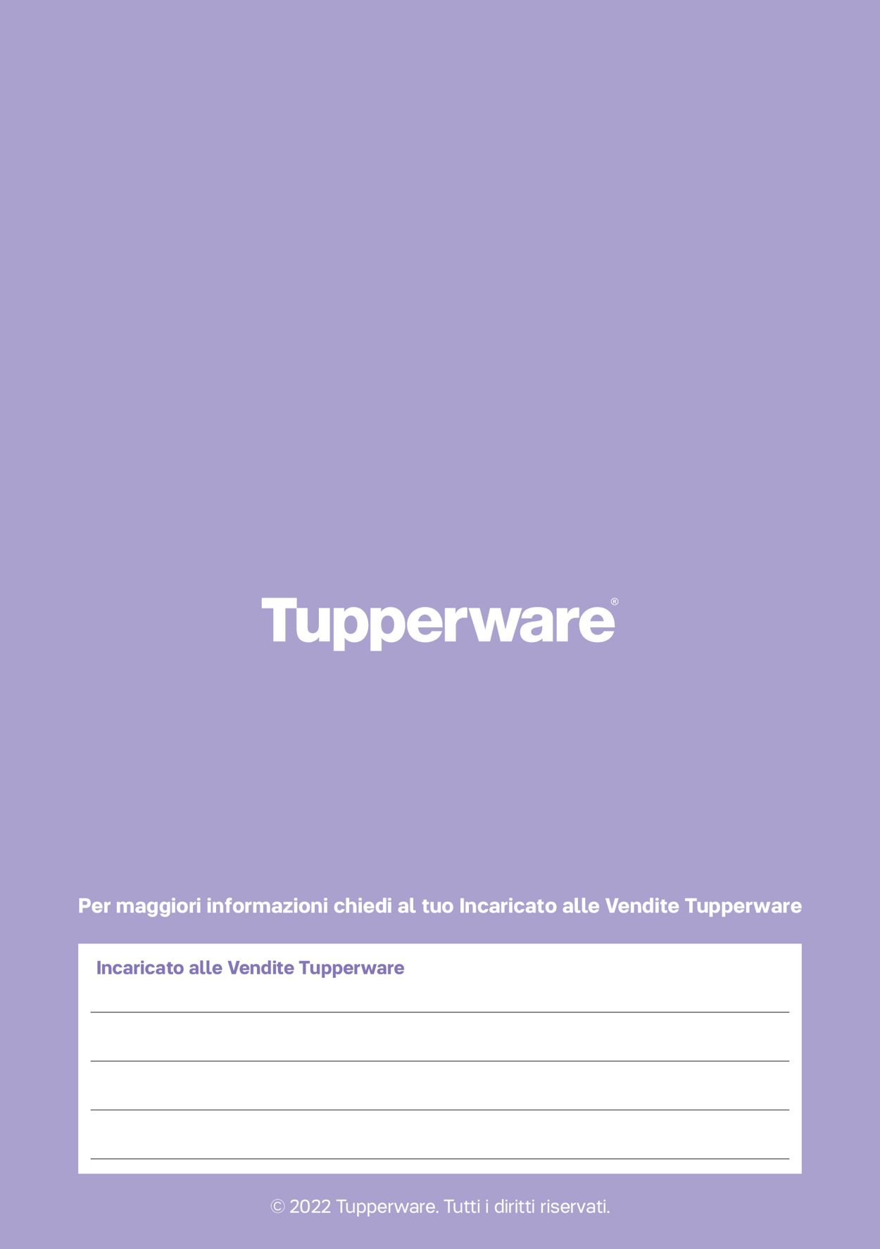 Tupperware Volantino dal 03/05/2022