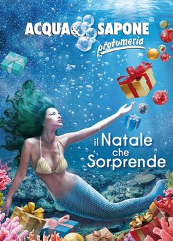 Volantino Il volantino natalizio di Acqua & Sapone dal 01/12/2019