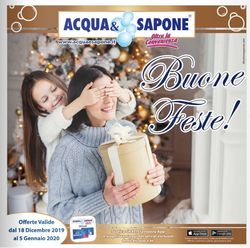 Volantino Acqua & Sapone dal 18/12/2019