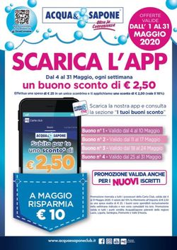 Volantino Acqua & Sapone dal 04/05/2020