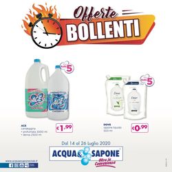 Volantino Acqua & Sapone dal 14/07/2020