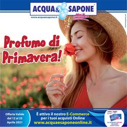 Volantino Acqua & Sapone dal 12/04/2021