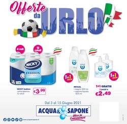 Volantino Acqua & Sapone dal 03/06/2021