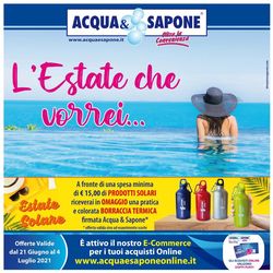Acqua & Sapone Volantino dal 21/06/2021