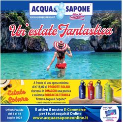 Acqua & Sapone Volantino dal 05/07/2021