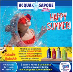 Acqua & Sapone Volantino dal 19/07/2021