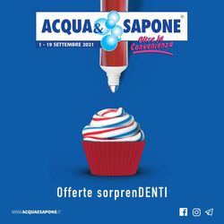 Volantino Acqua & Sapone dal 01/09/2021