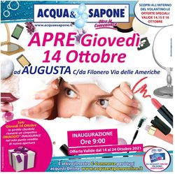 Acqua & Sapone Volantino dal 14/10/2021
