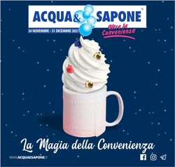 Acqua & Sapone Volantino dal 24/11/2021
