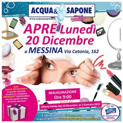 Volantino Acqua & Sapone dal 20/12/2021