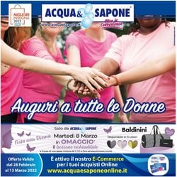 Acqua & Sapone Volantino dal 28/02/2022