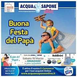 Volantino Acqua & Sapone dal 14/03/2022