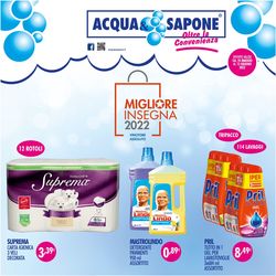 Volantino Acqua & Sapone dal 24/05/2022